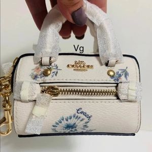 ❤️Coach Mini Rowan Satchel Bag Charm